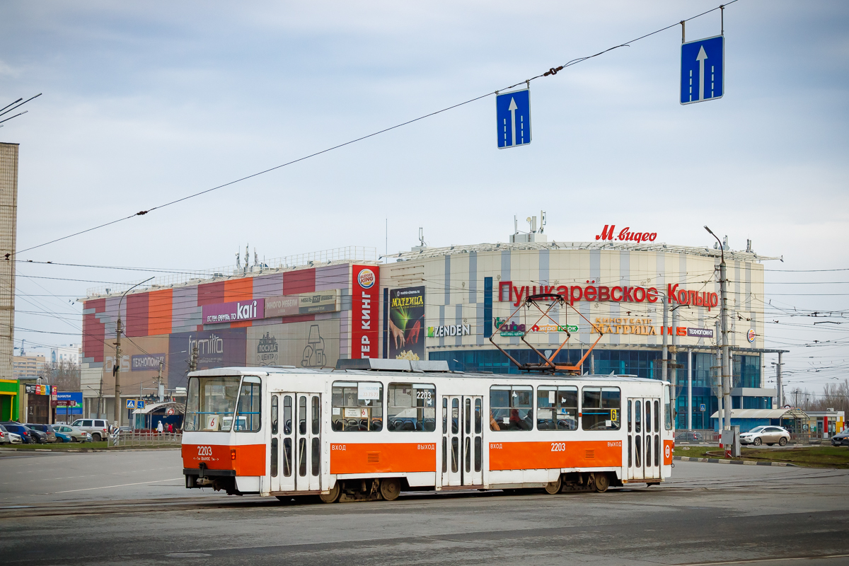 Uljanowsk, Tatra T6B5SU Nr 2203