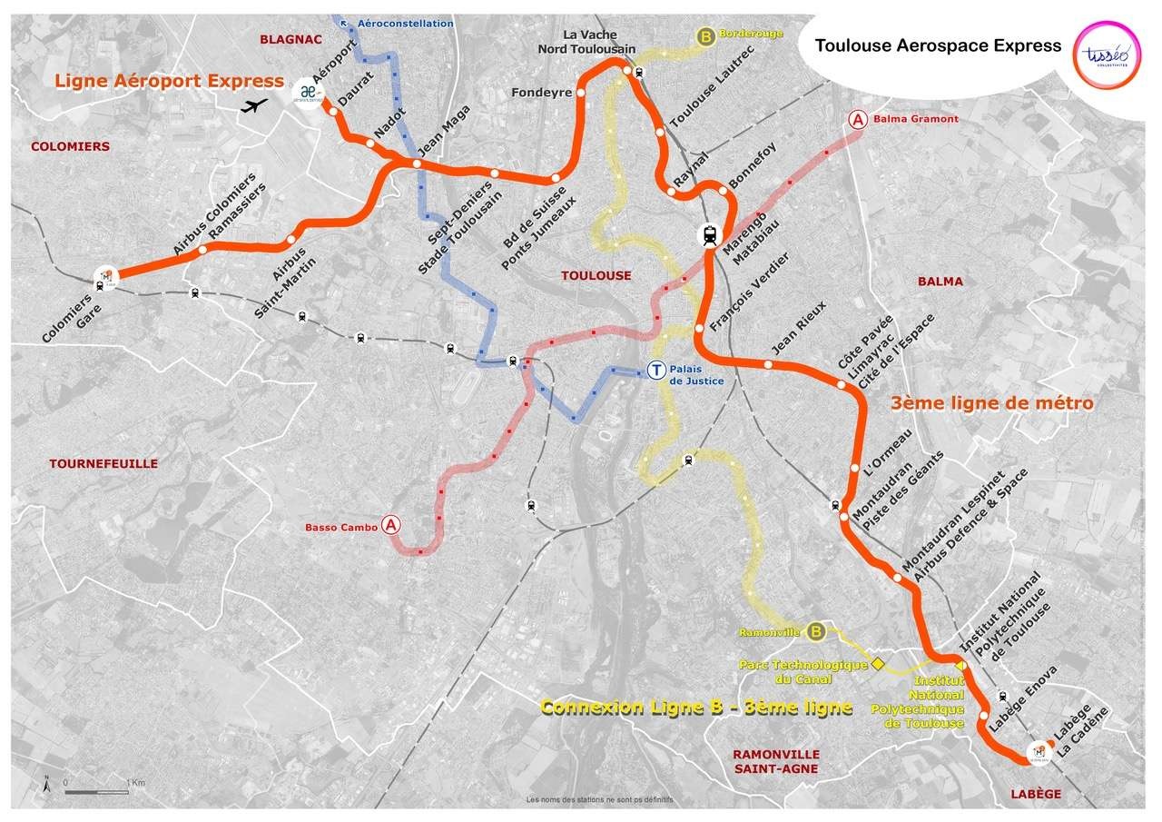Toulouse — Maps; Toulouse — Metropolitain