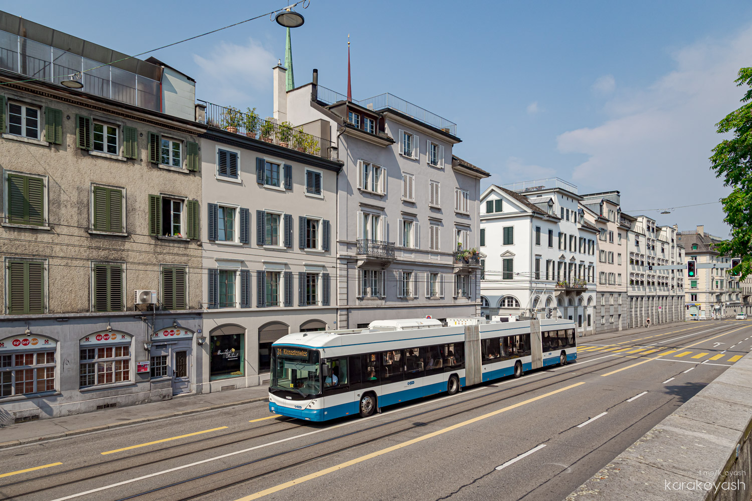Цюрих, Hess lighTram (BGGT-N2C) № 81 Цюрих, Hess lighTram (BGGT-N2C) № 81