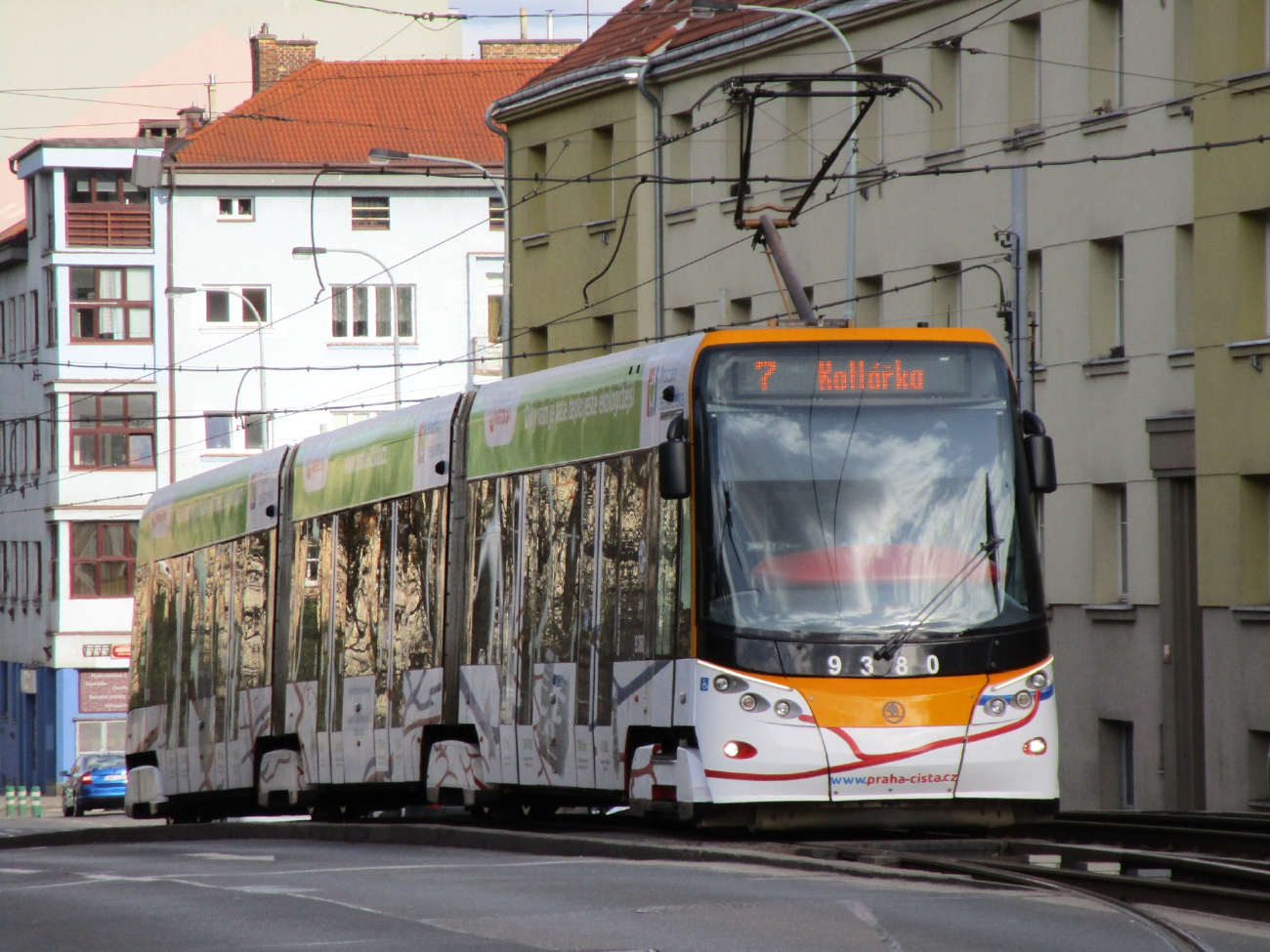 Прага, Škoda 15T5 ForCity Alfa Praha № 9380