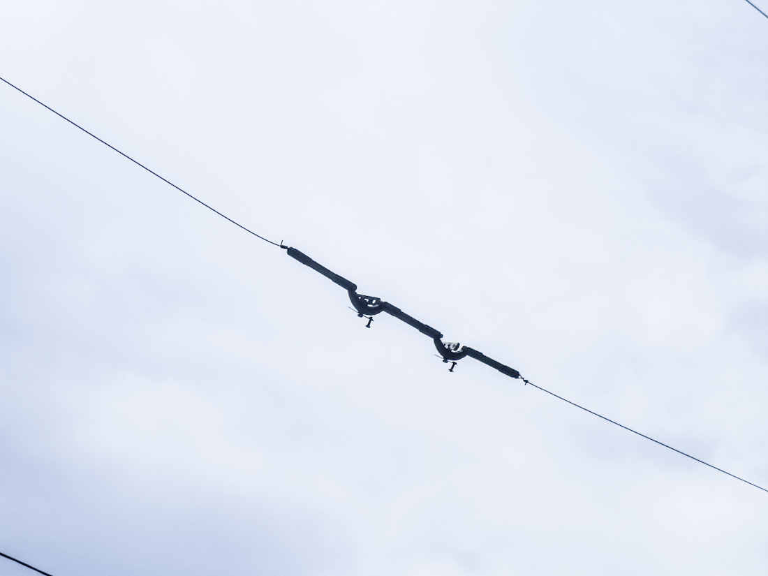Szamara — An unfinished trolleybus line along the Dimitrov street