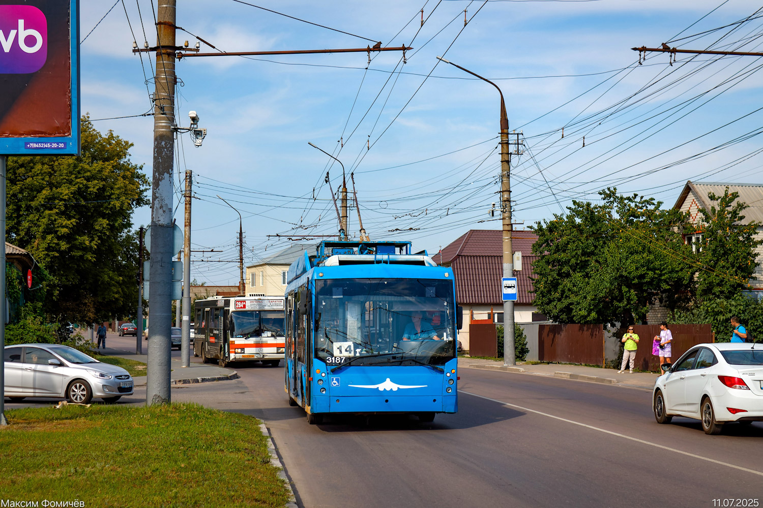 Энгельс, Тролза-5265.00 «Мегаполис» № 3187