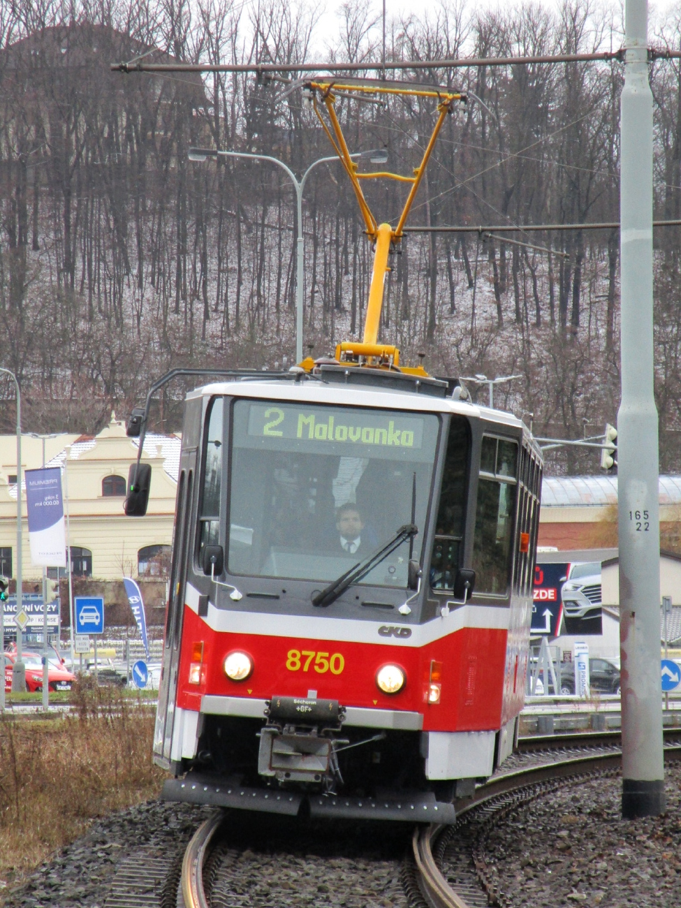 Прага, Tatra T6A5 № 8750