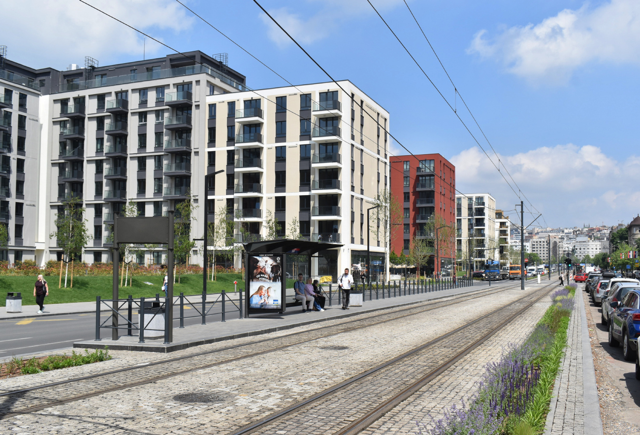 Belgrade — Tram lines and infrastructure