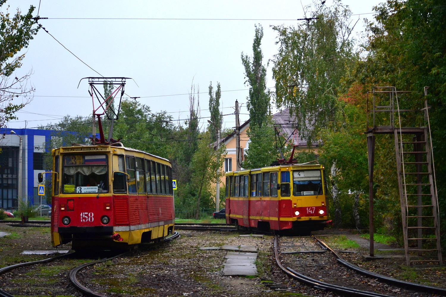 Volžskij, 71-605 (KTM-5M3) nr. 158; Volžskij, 71-605A nr. 147