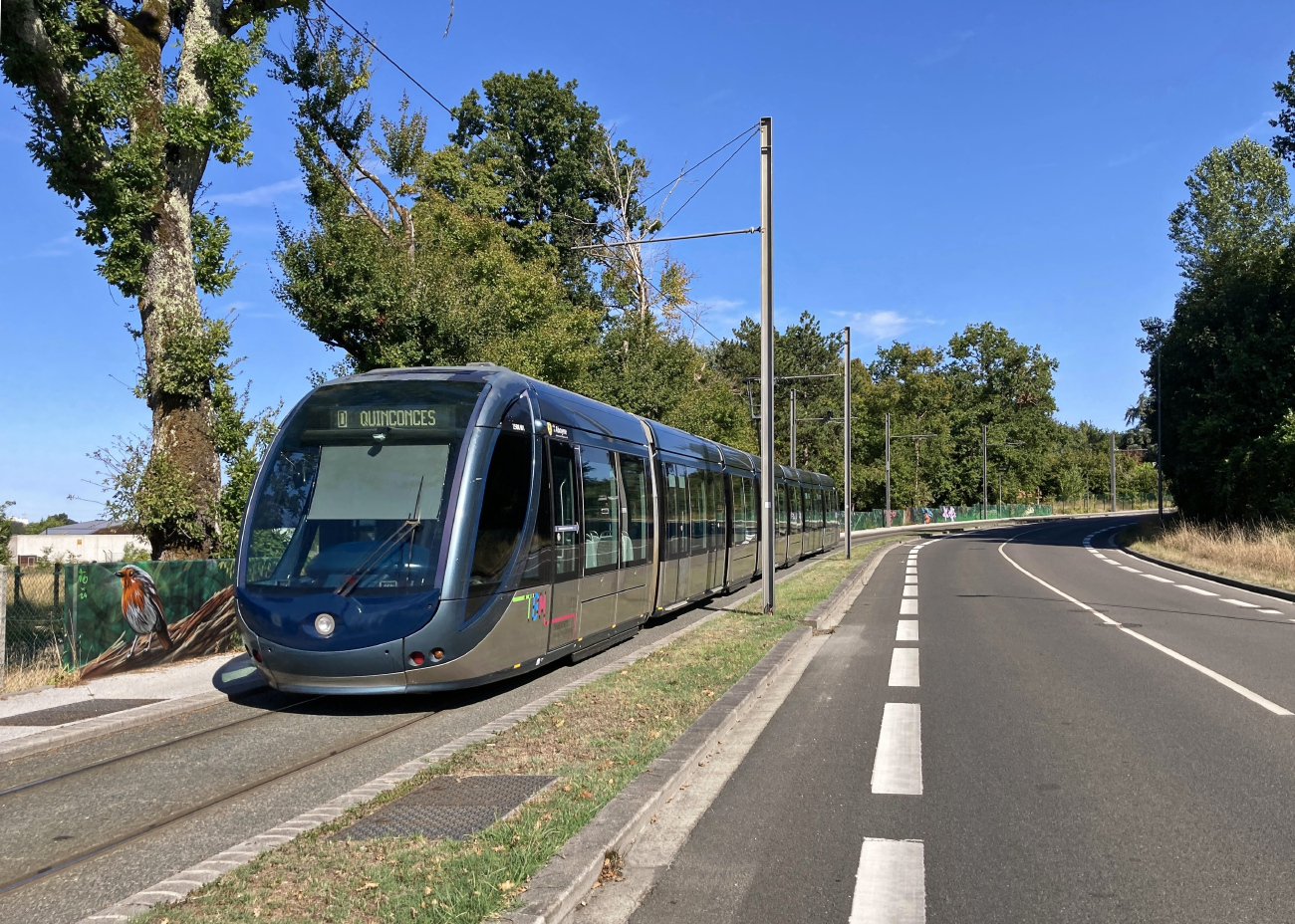 Бордо, Alstom Citadis 402 № 2508; Бордо — Трамвайные линии и инфраструктура