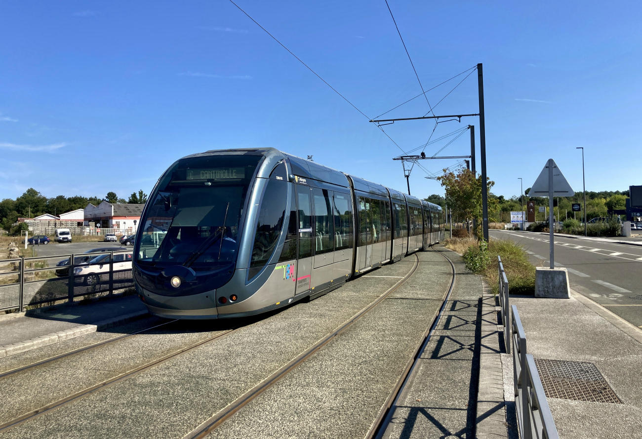 Бордо, Alstom Citadis 402 № 2508; Бордо — Трамвайные линии и инфраструктура