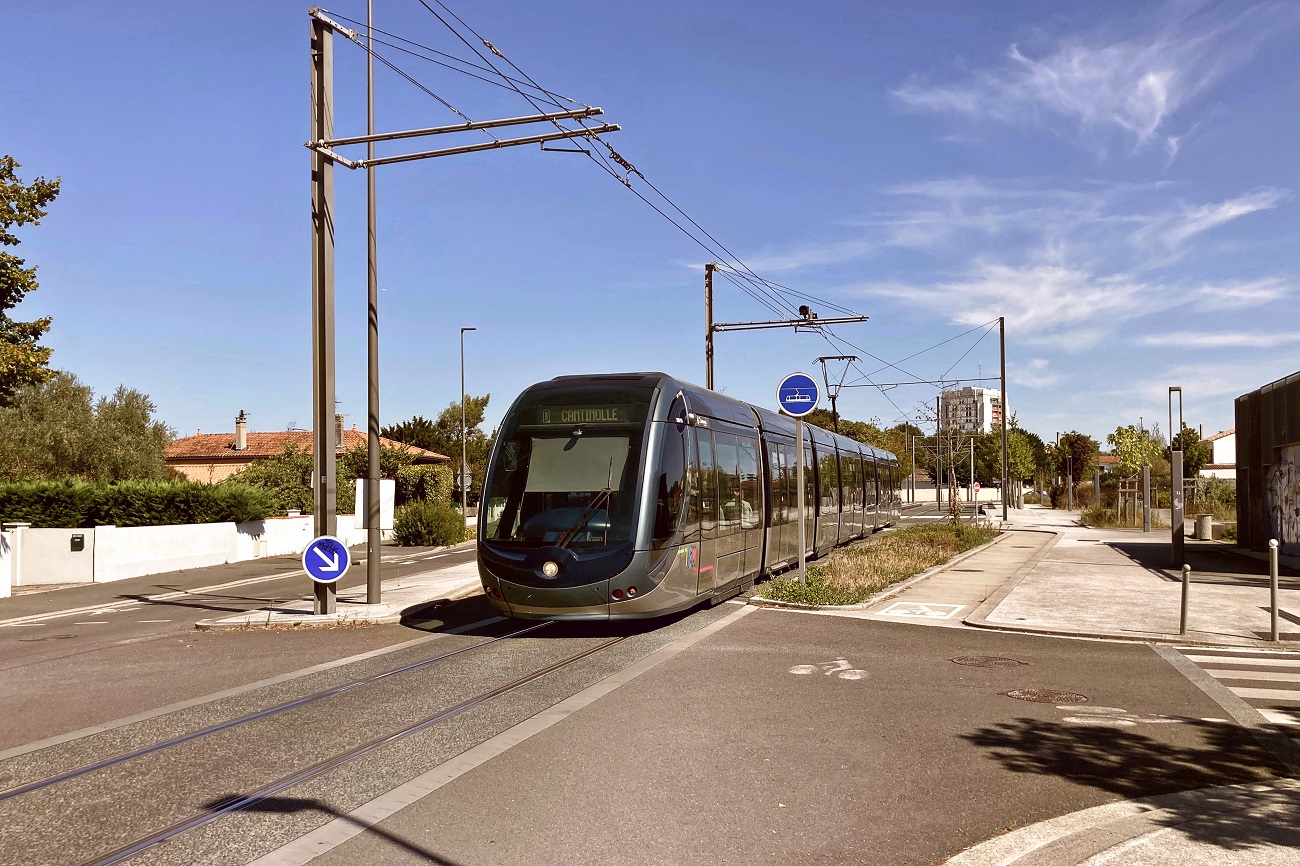 Бордо, Alstom Citadis 402 № 2203; Бордо — Трамвайные линии и инфраструктура