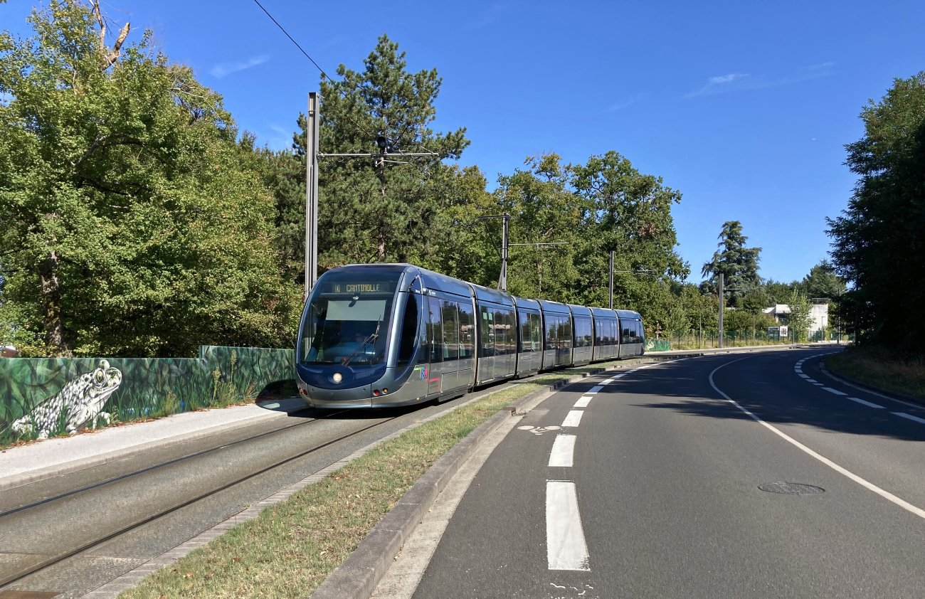 Бордо, Alstom Citadis 402 № 2231; Бордо — Трамвайные линии и инфраструктура