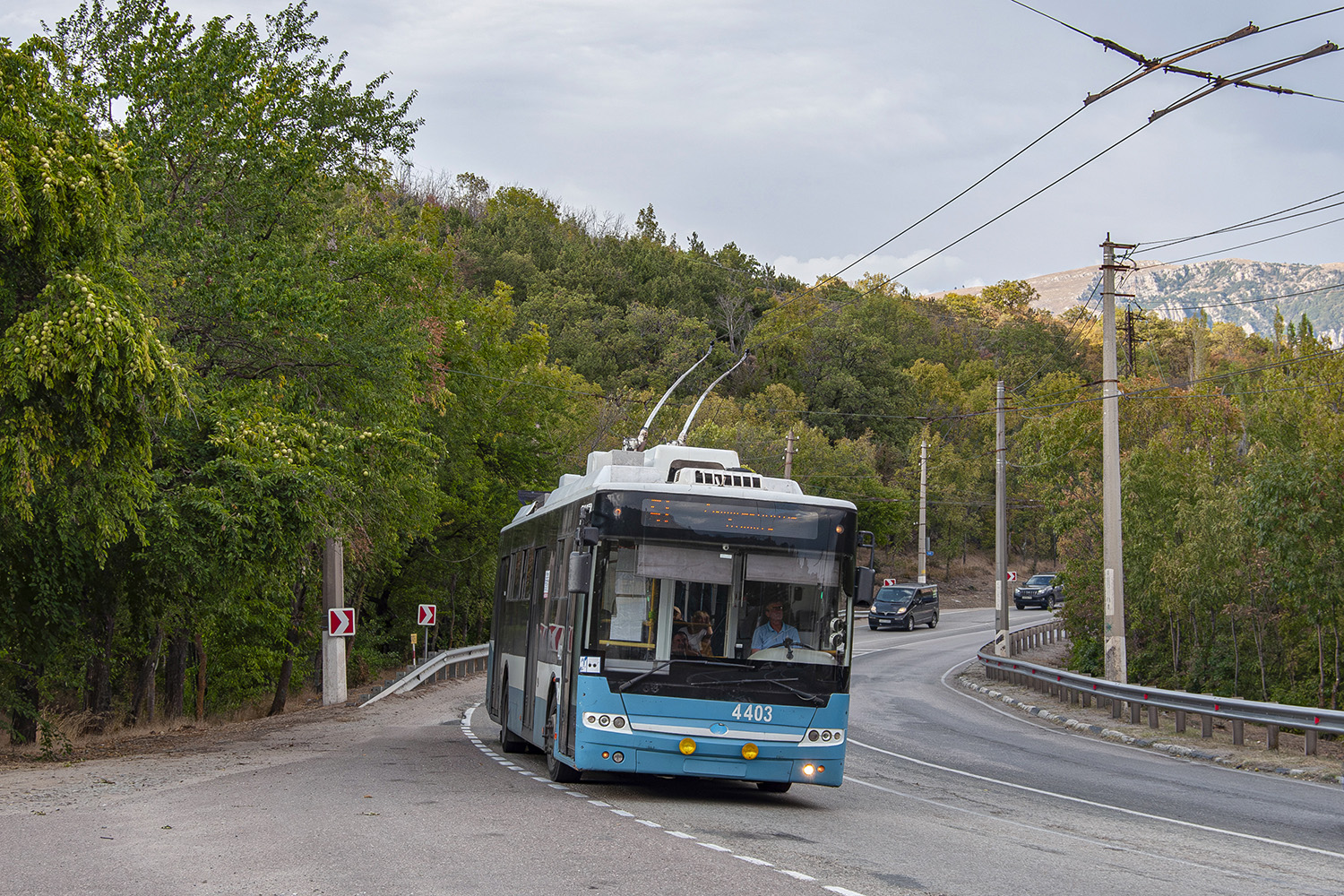 Крымский троллейбус, Богдан Т70115 № 4403