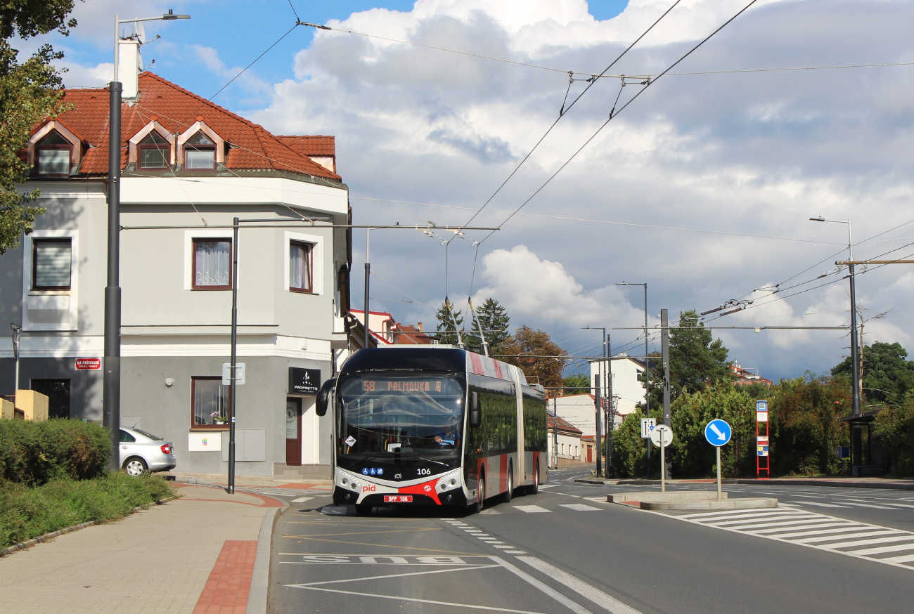 Прага, SOR TNS 18 (Cegelec) № 106