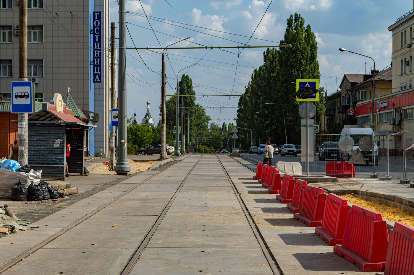 Липецк — Ремонт трамвайных путей в рамках концессионного соглашения