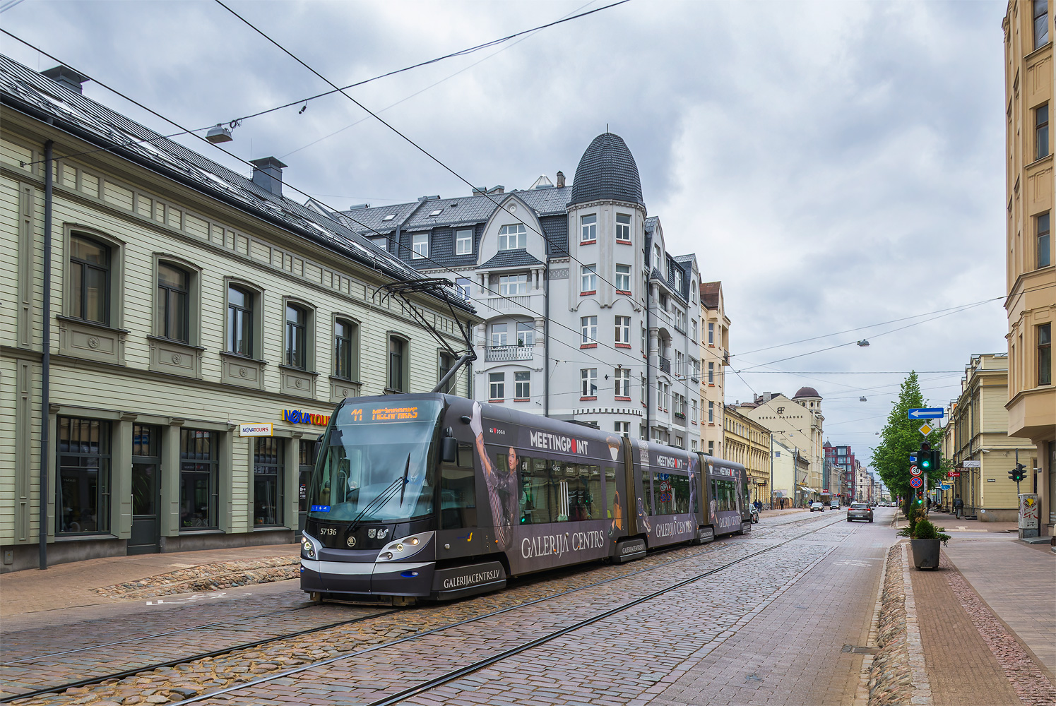 Рига, Škoda 15T ForCity Alfa Riga № 57136