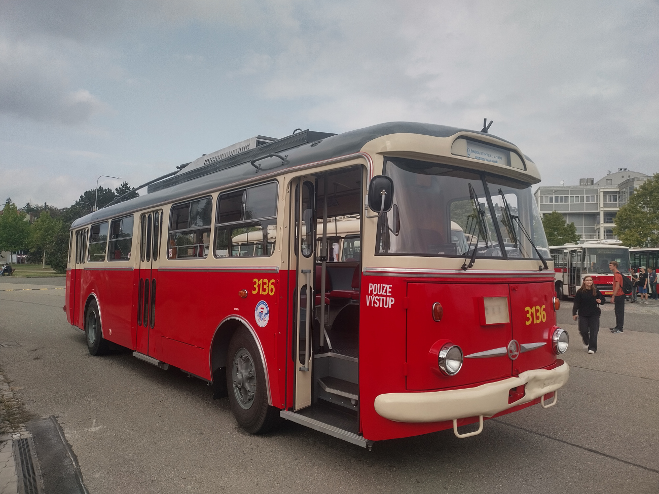 Брно, Škoda 9TrHT28 № 3136 Брно, Škoda 9TrHT28 № 3136