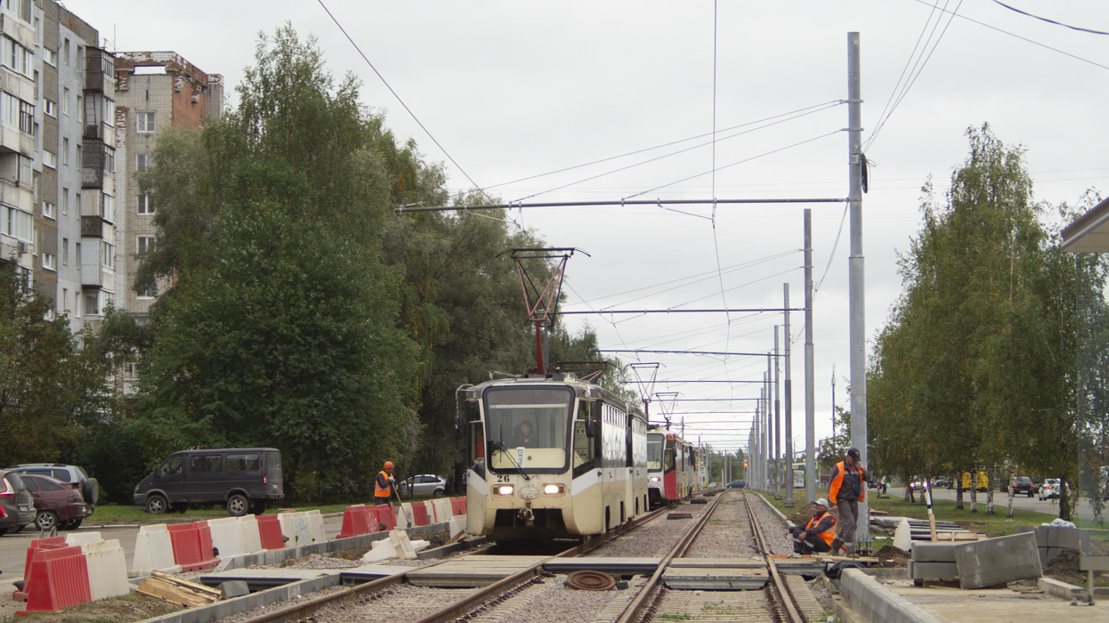Ярославль, 71-619КТ № 26; Ярославль — Реконструкция трамвайной сети в рамках концессионного соглашения. Этап №2