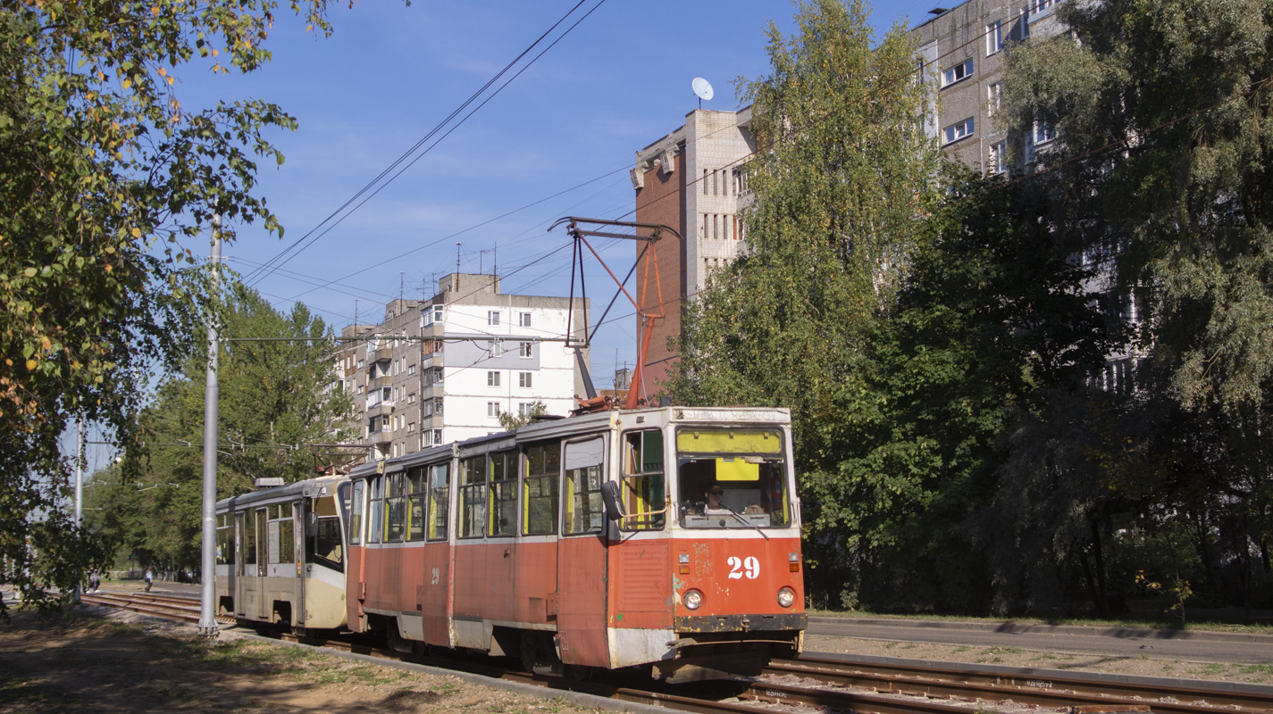 雅羅斯拉夫爾, 71-605 (KTM-5M3) # 29; 雅羅斯拉夫爾 — Reconstruction of the tram lines under the concession agreement. Stage #2