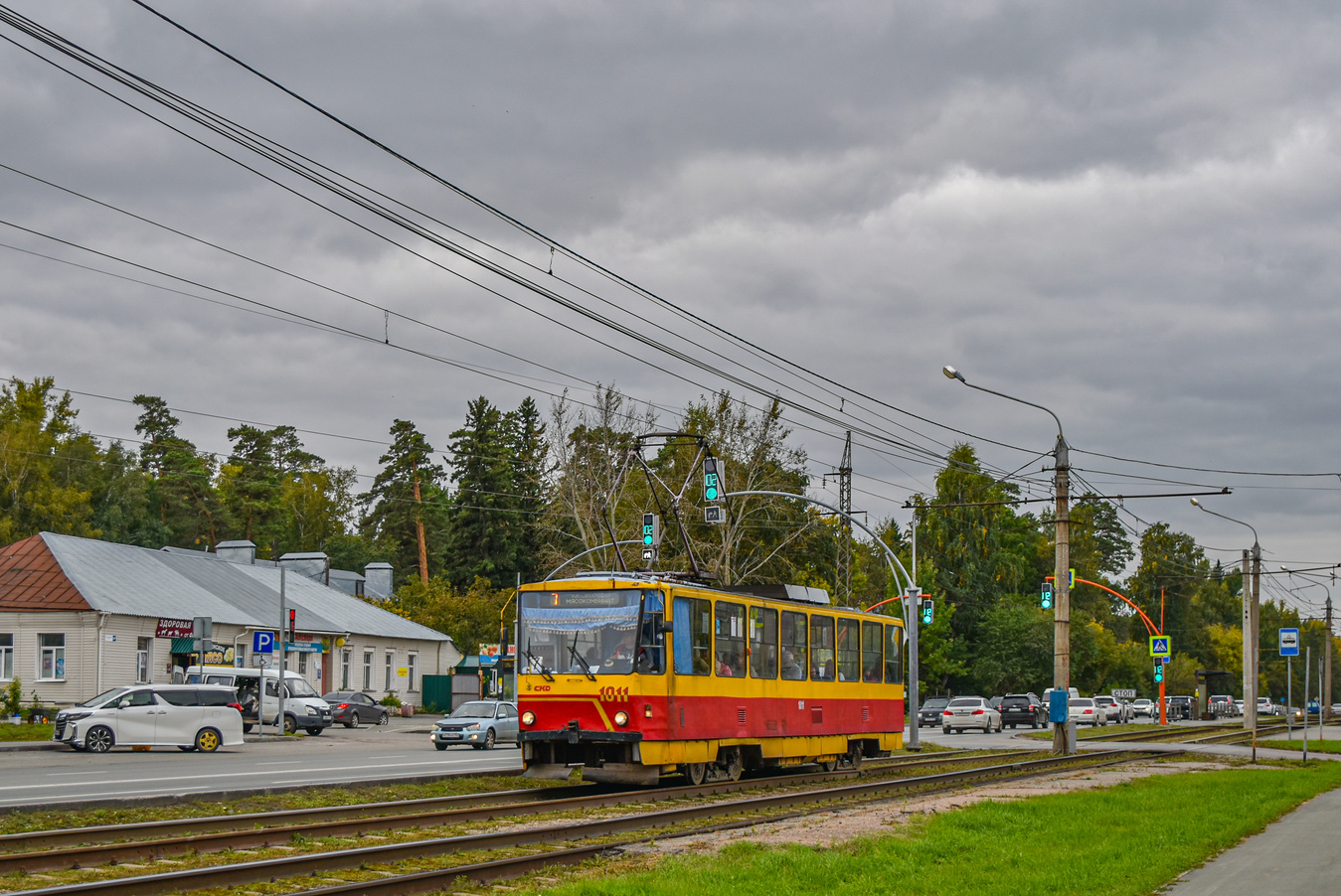 Барнаул, Tatra T6B5SU № 1011