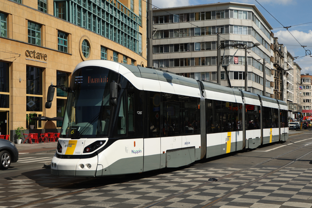 Антверпен, CAF Urbos 100 № 7433