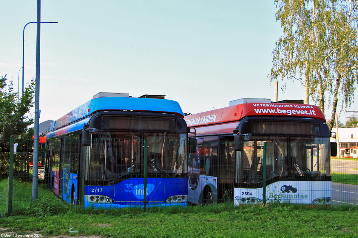 Вильнюс, Solaris Trollino II 15 AC № 2717