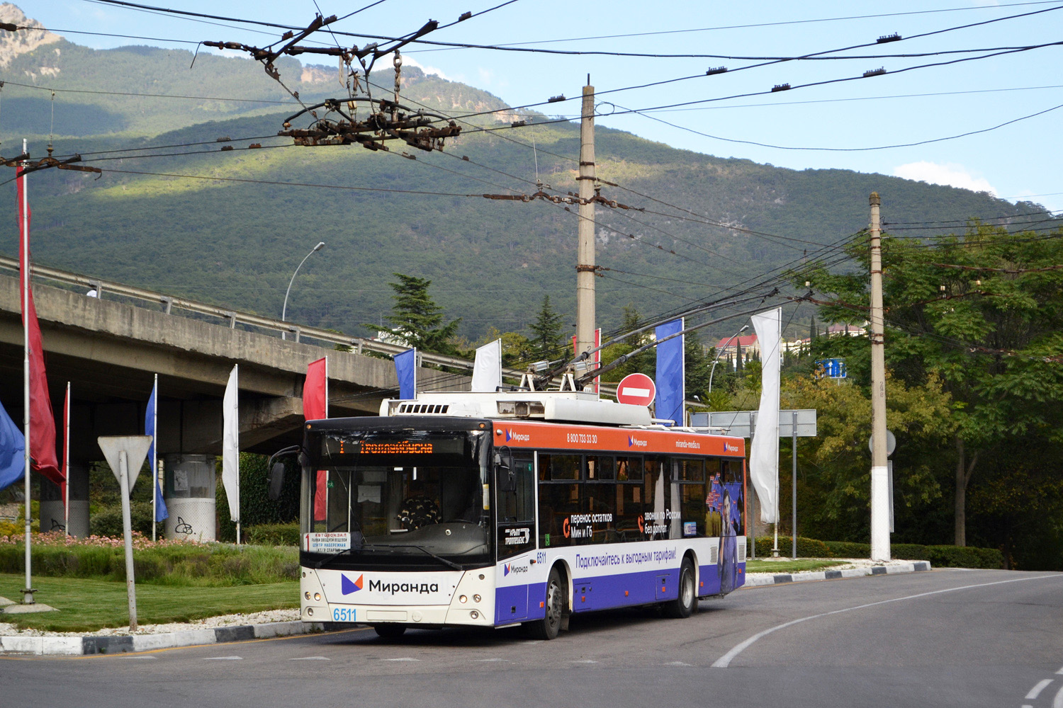 Крымский троллейбус, СВАРЗ-МАЗ-6275 № 6511