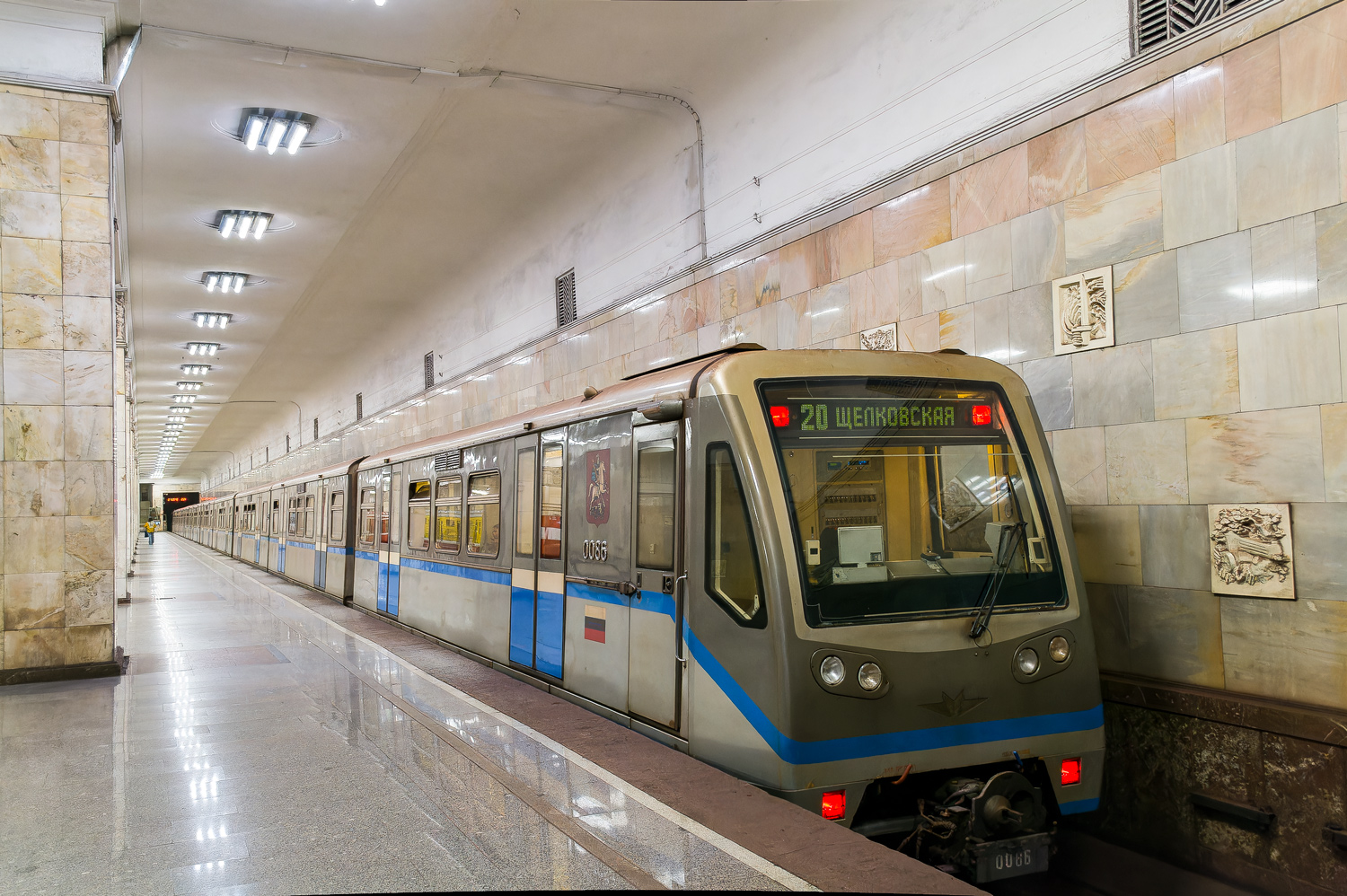 Москва, 81-740.1 «Русич» № 0086