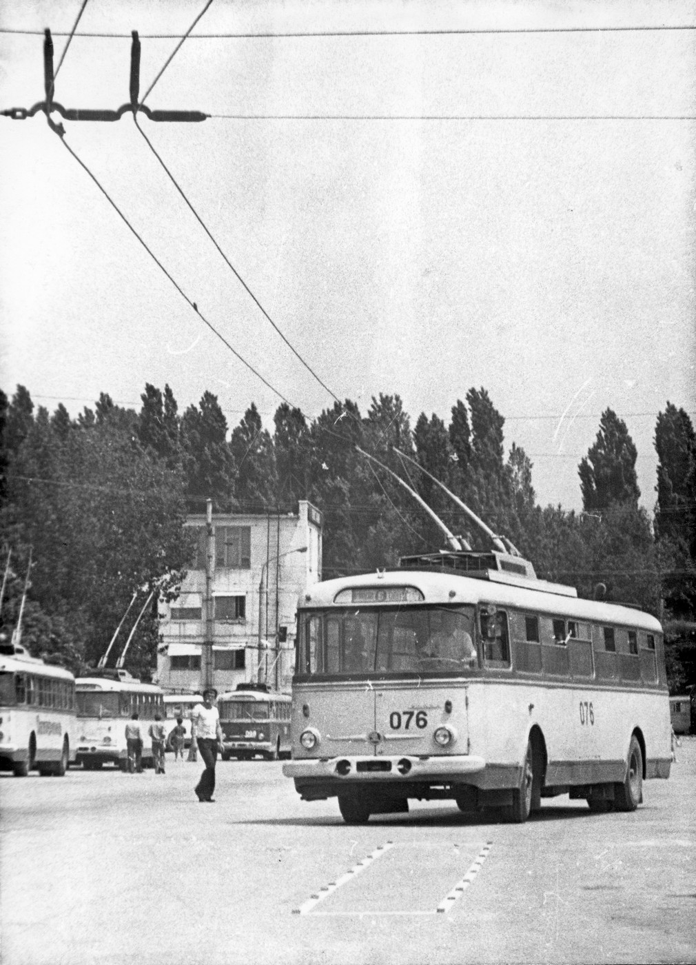 Крымский троллейбус, Škoda 9Tr15 № 076; Крымский троллейбус — Исторические фотографии (1959 — 2000)