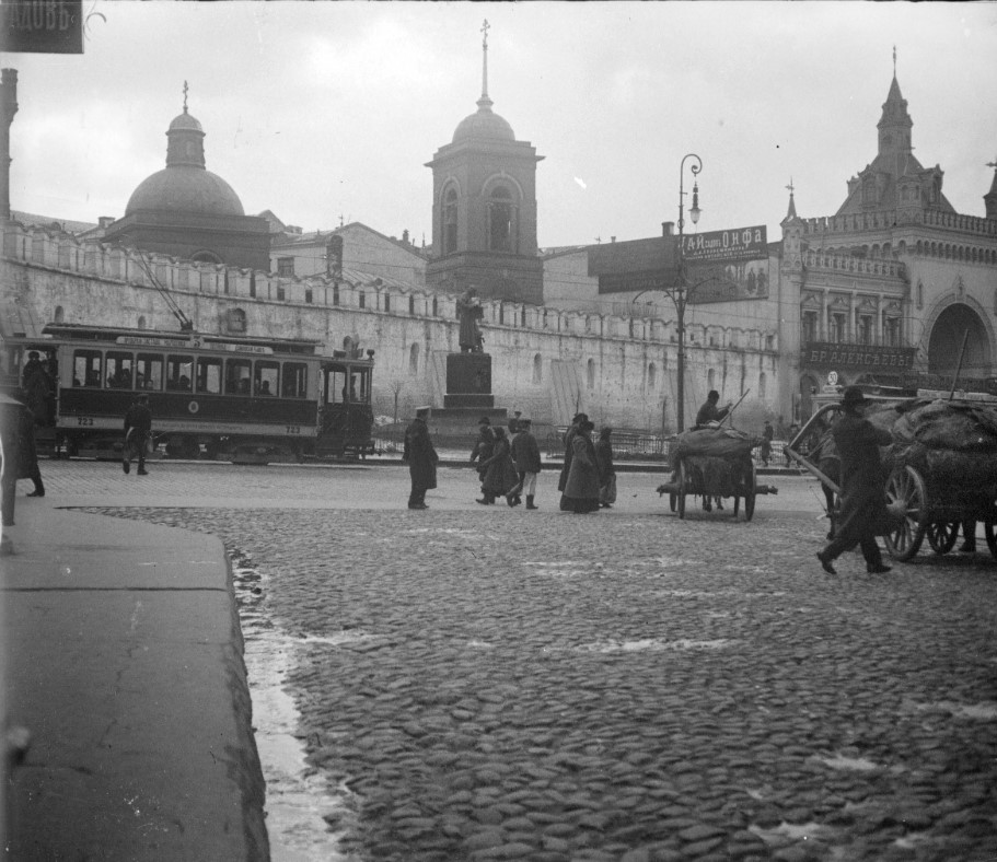 Москва, Ф (Мытищинский) № 723; Москва — Исторические фотографии — Электрический трамвай (1899-1920) Москва, Ф (Мытищинский) № 723; Москва — Исторические фотографии — Электрический трамвай (1899-1920)
