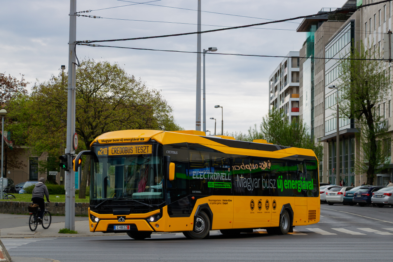 Budapešť, Credobus Electronell E12 č. I 86IZ 24