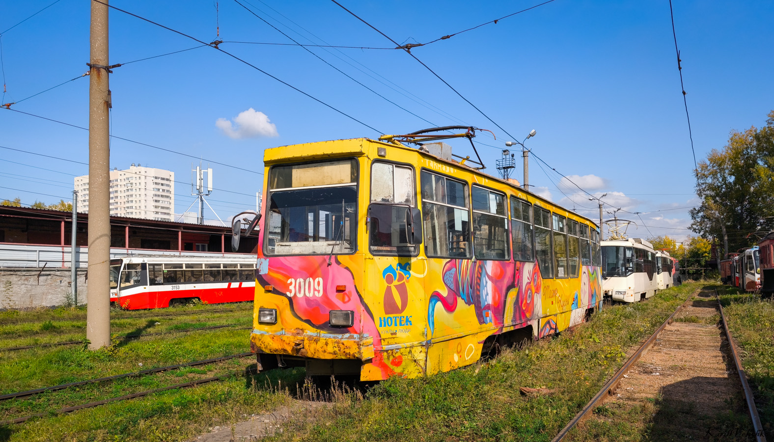 Novosibirsk, 71-605 (KTM-5M3) № 3009 Novosibirsk, 71-605 (KTM-5M3) № 3009