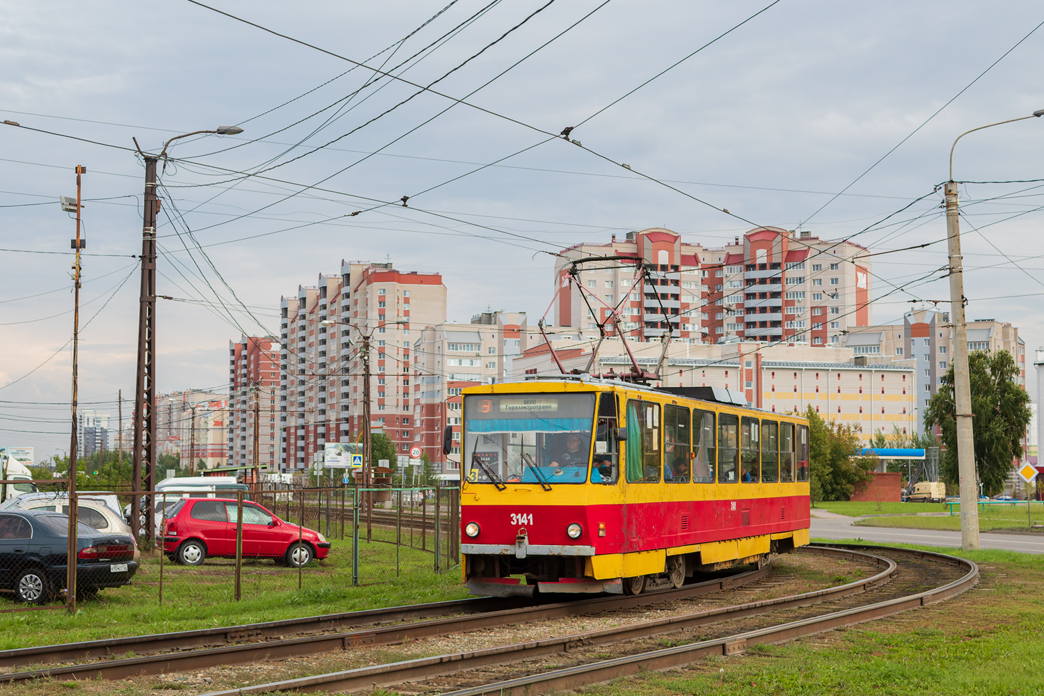 Barnaula, Tatra T6B5SU № 3141