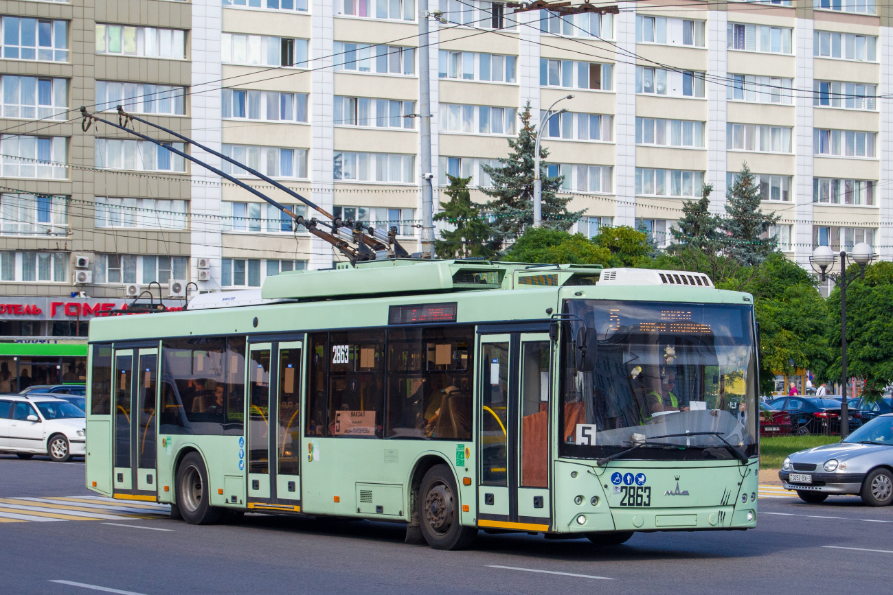 Гомель, МАЗ-203Т70 № 2863 Гомель, МАЗ-203Т70 № 2863