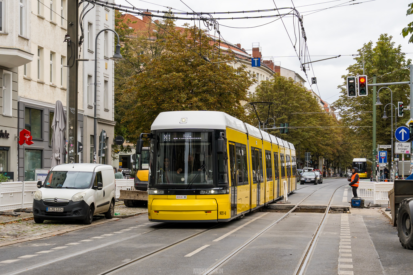 Берлин, Bombardier Flexity Berlin (GT8-08ZR/F8Z) № 9051