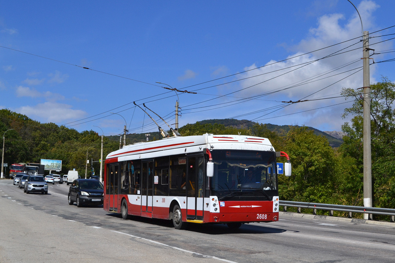 Крымский троллейбус, Тролза-5265.05 «Мегаполис» № 2608