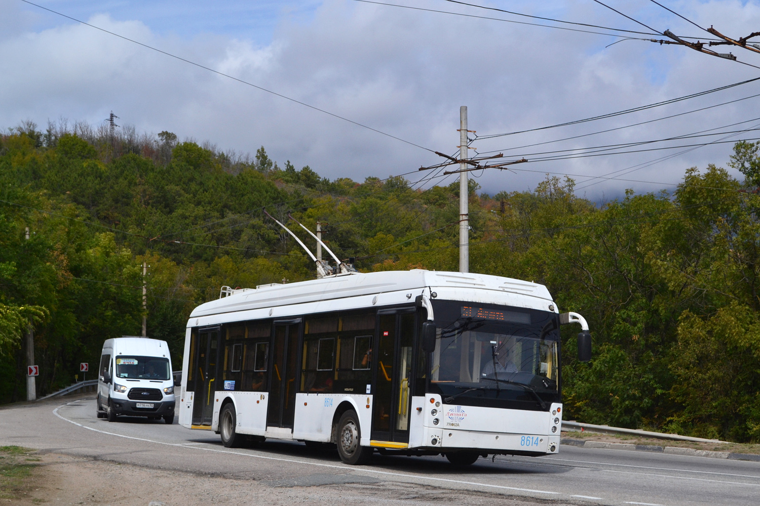 Крымский троллейбус, Тролза-5265.05 «Мегаполис» № 8614