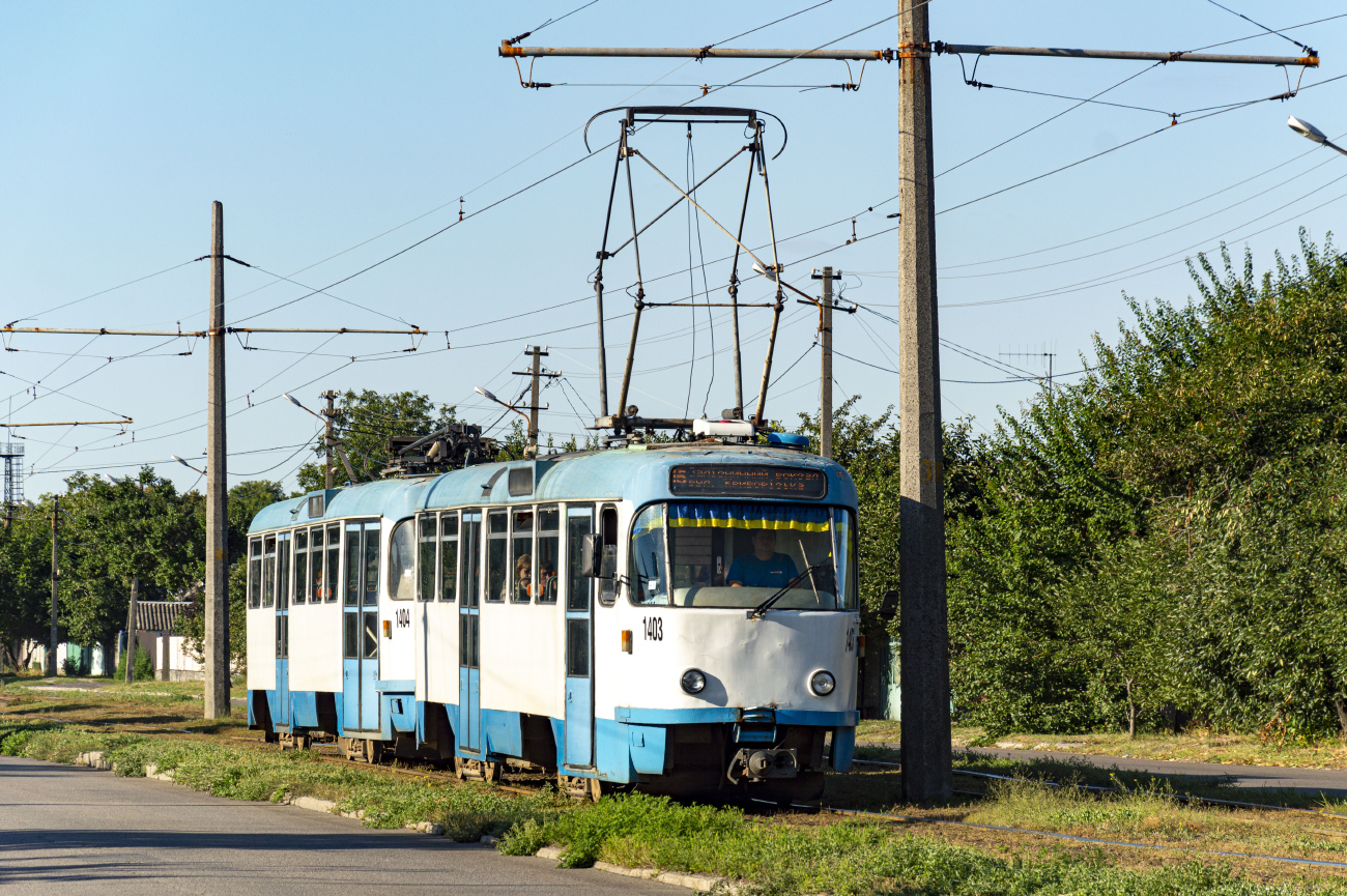 Днепр, Tatra T3DC1 № 1403