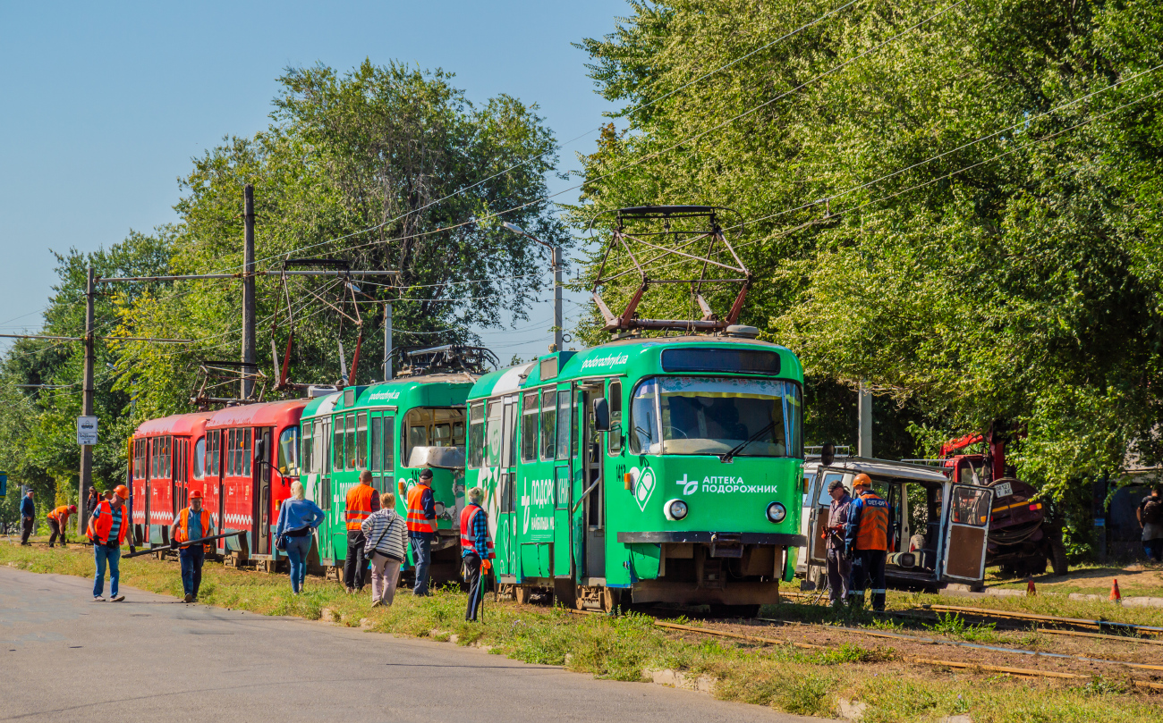 Днепр, Tatra T3DC1 № 1413; Днепр — ДТП и аварии