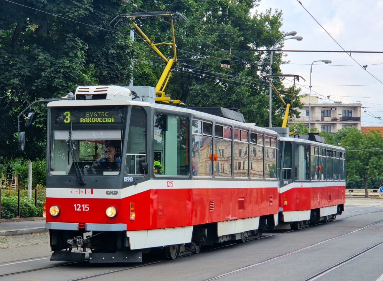 Брно, Tatra T6A5 № 1215