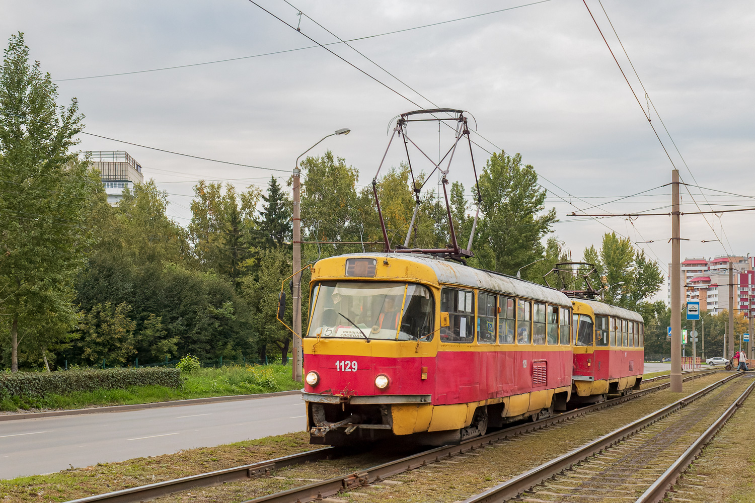 Barnaul, Tatra T3SU № 1129