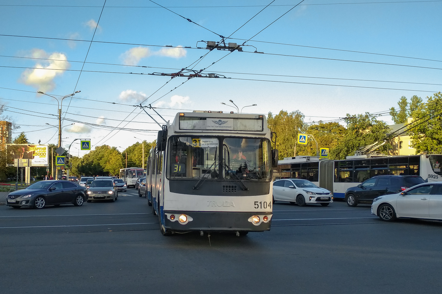 Санкт-Петербург, Тролза-62052.02 [62052В] № 5104