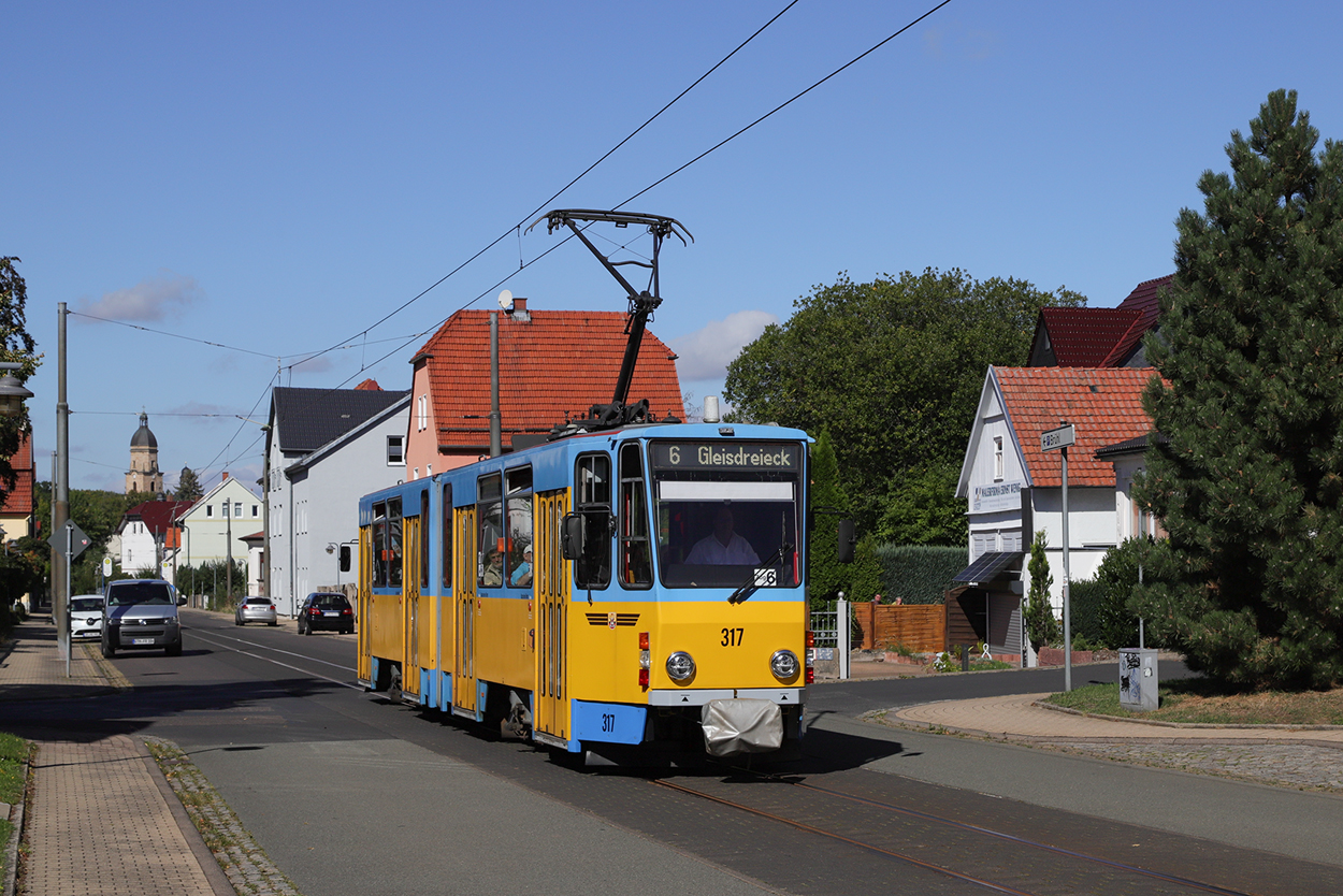 Гота, Tatra KT4DC-Z № 317