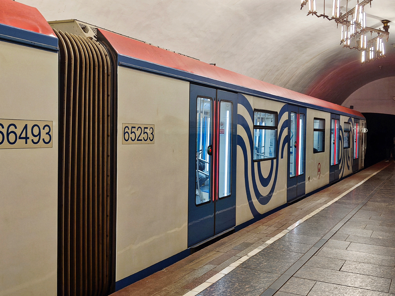 Москва, 81-765.2 «Москва» № 65253; Москва — Парад поездов ко Дню города 13 — 14 сентября 2025
