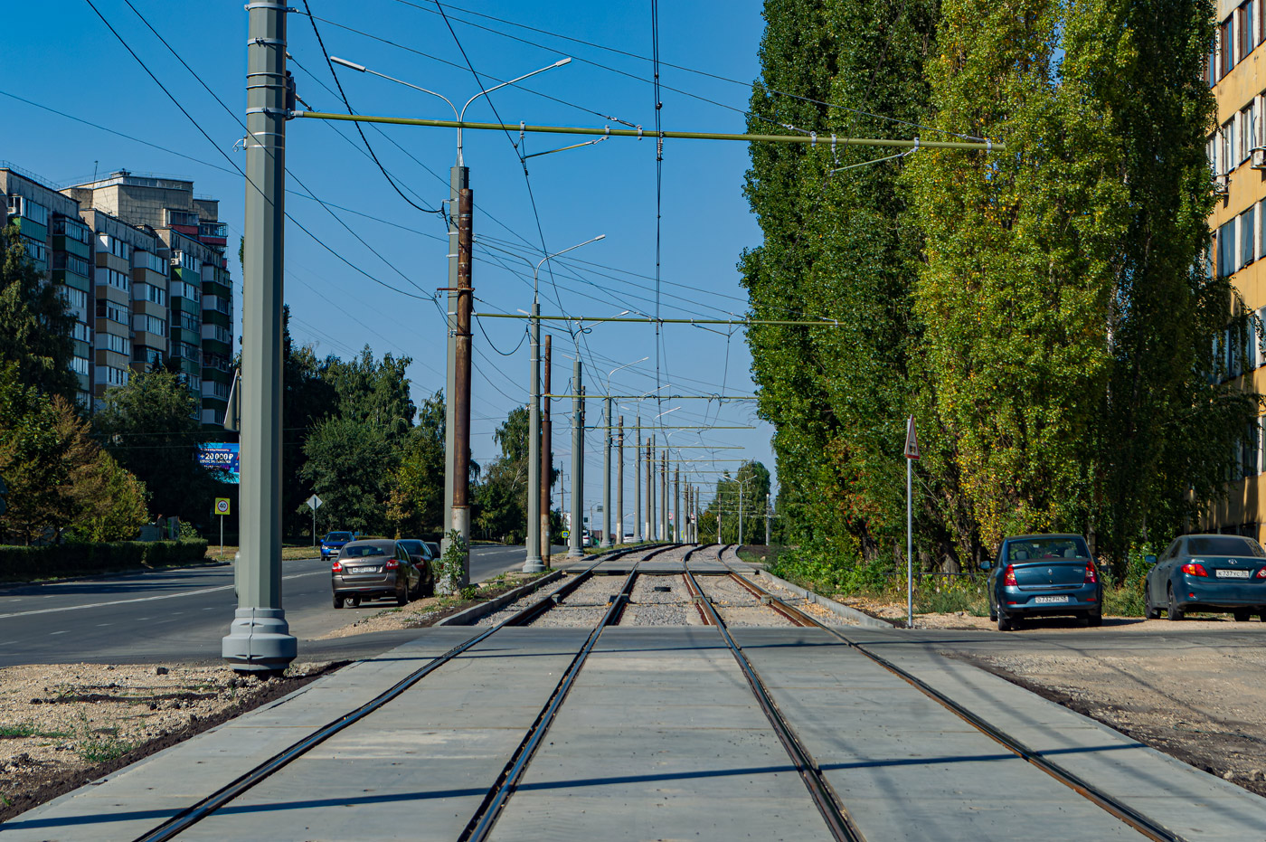 Lipetsk — Repair of the tram line under the concession agreement; Lipetsk — Tracks and infrastructure