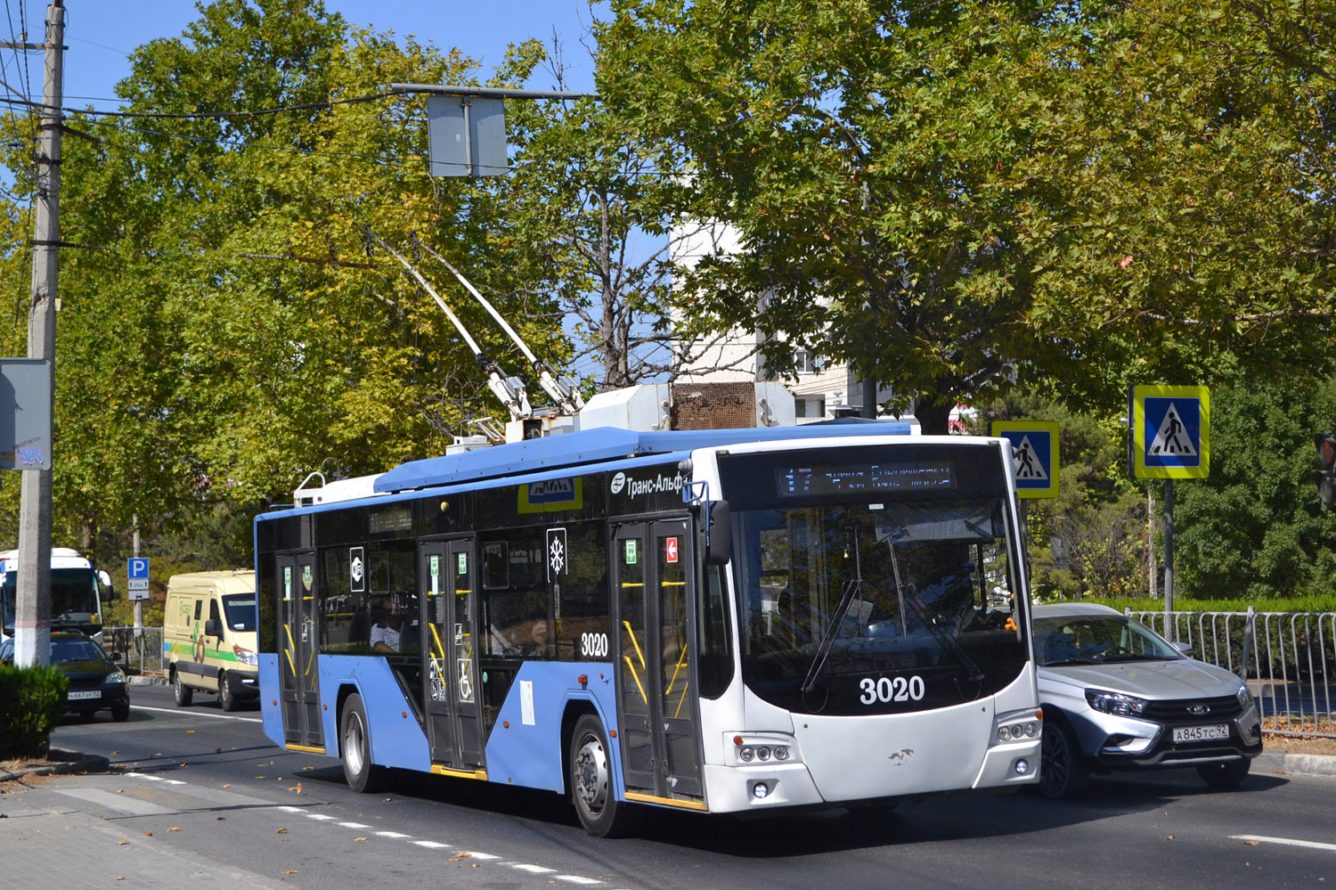 Севастополь, ВМЗ-5298.01 «Авангард» № 3020