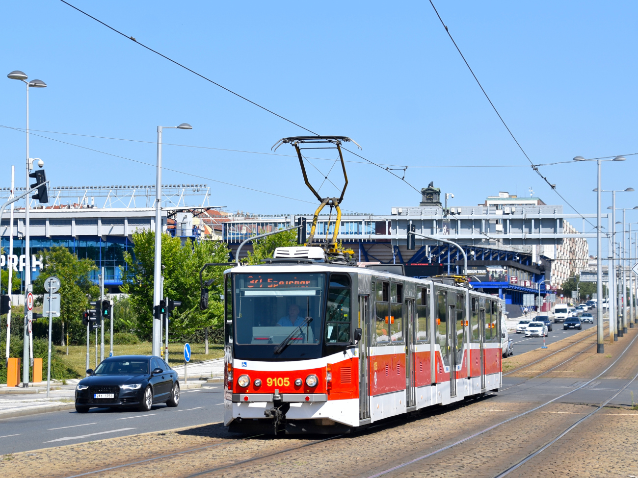 Praha, Tatra KT8D5R.N2P № 9105