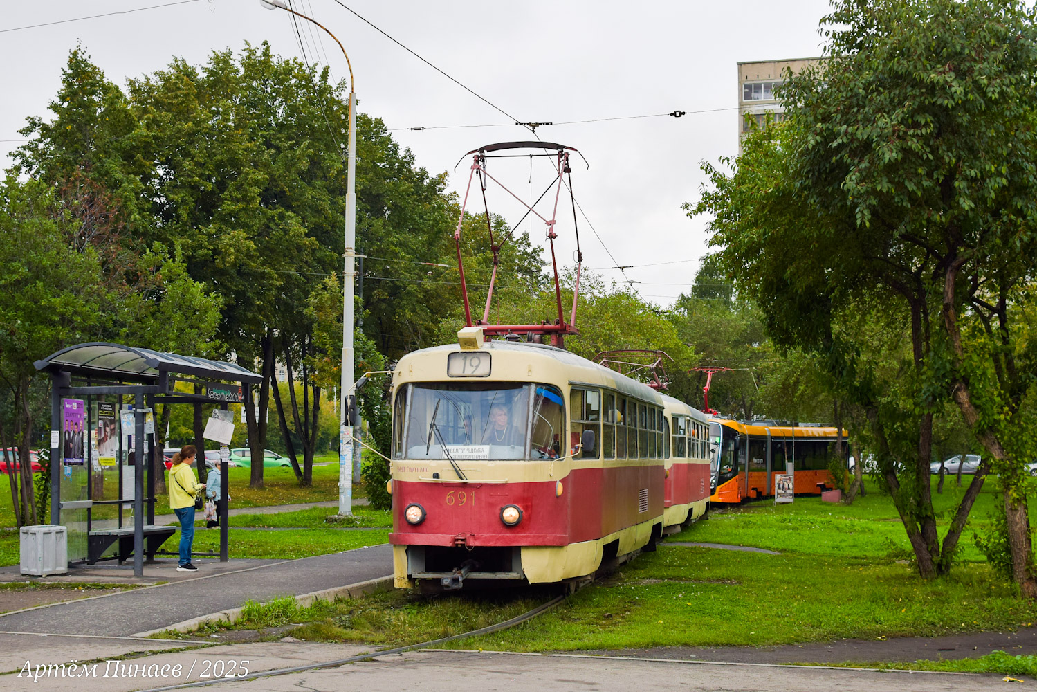 Екатеринбург, Tatra T3SU № 691