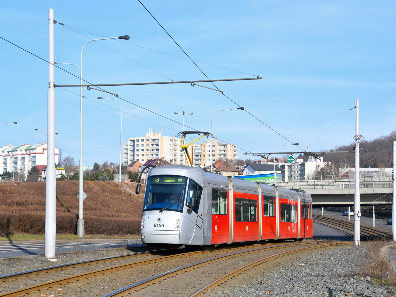 Прага, Škoda 14T Elektra № 9166