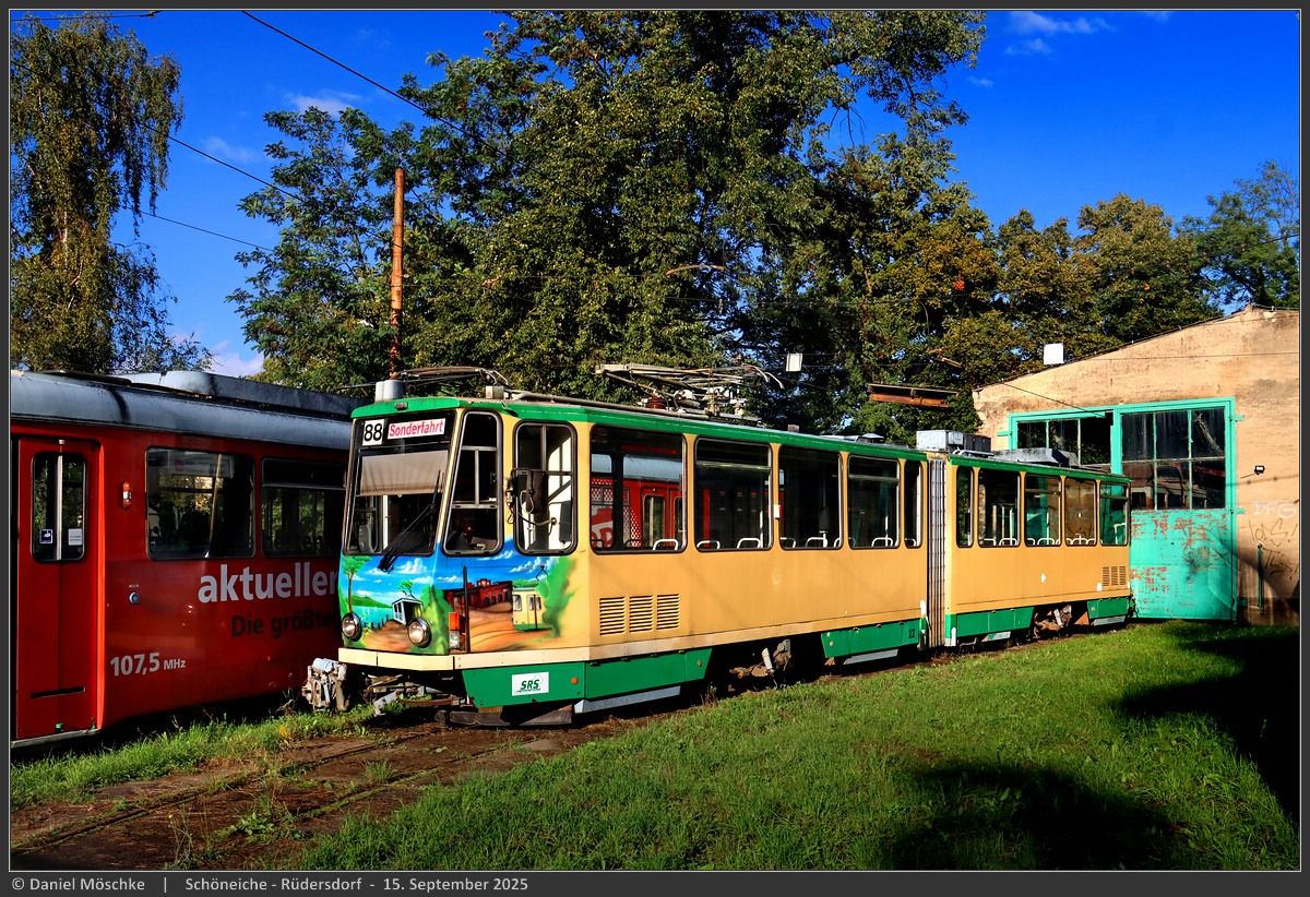 Шёнайхе – Рюдерсдорф, Tatra KT4DM № 22