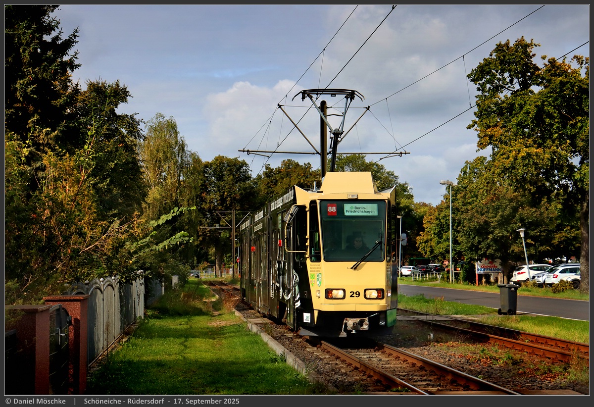 Шёнайхе – Рюдерсдорф, Tatra KTNF6 № 29