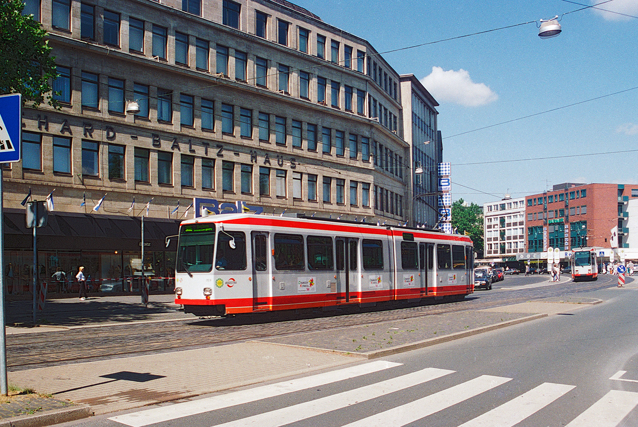 Bochum – Gelsenkirchen, Duewag M6S N°. 312; Bochum – Gelsenkirchen — Old Photos