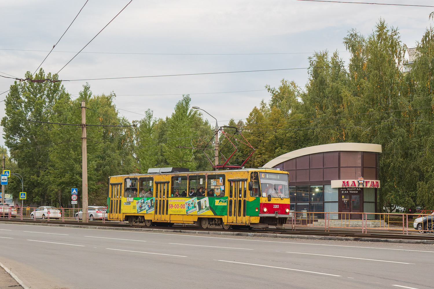 Barnaul, Tatra T6B5SU Nr. 3203